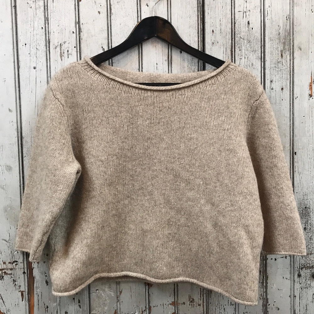Eileen Fisher Wool Knit Crop
